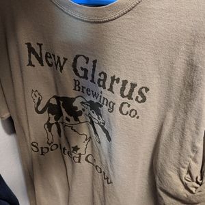 New Glarus spotted cow T shirt